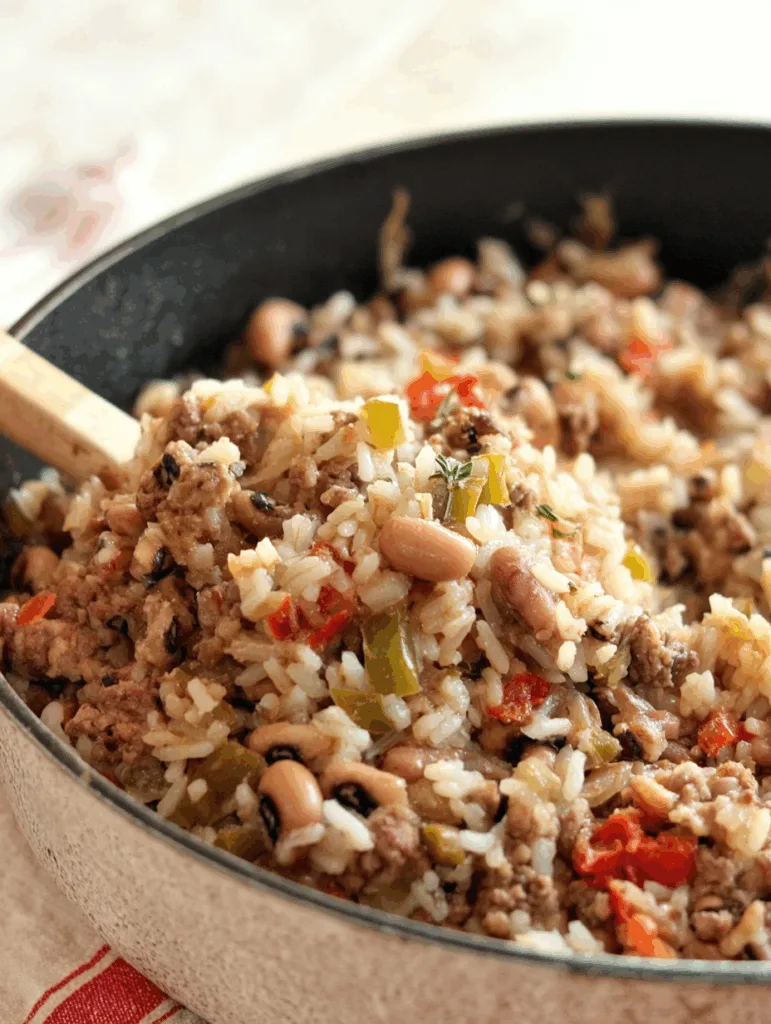 One-Pot Cajun Black-Eyed Peas & Rice