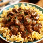 Slow Cooker Beef and Noodles Recipe