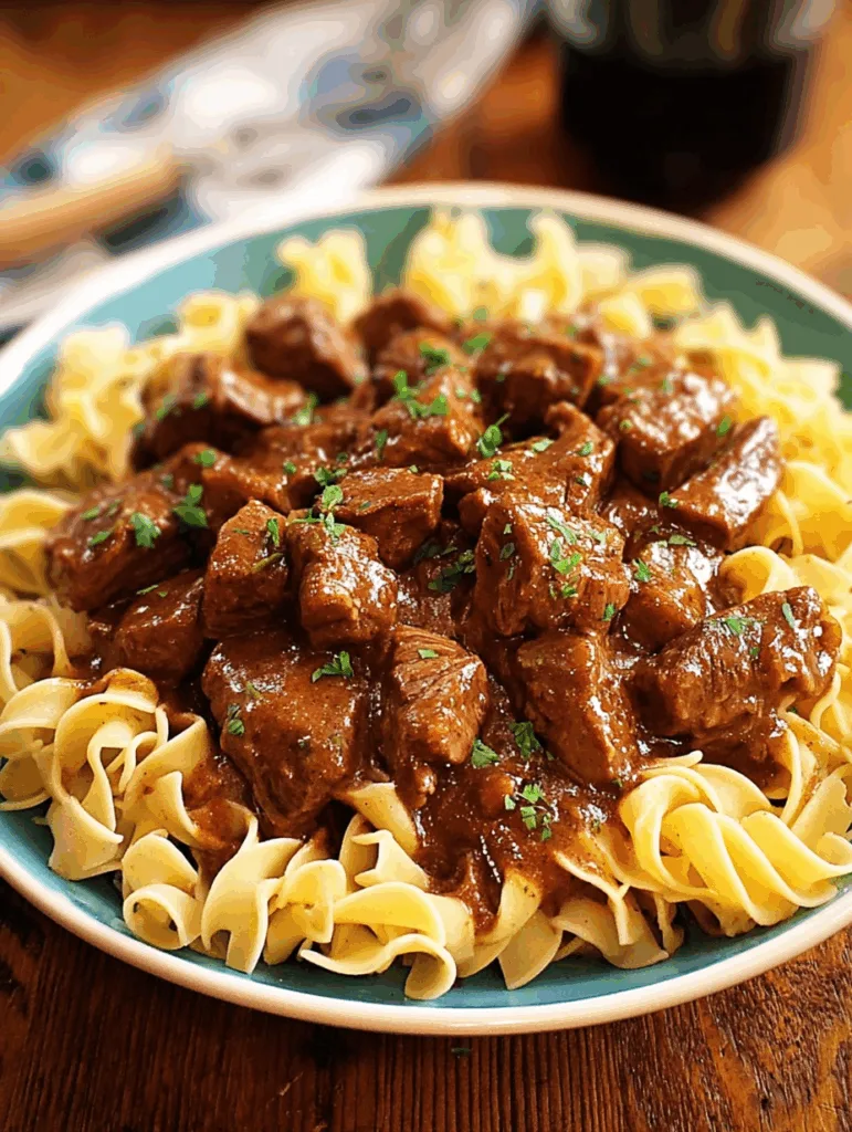 Slow Cooker Beef and Noodles Recipe