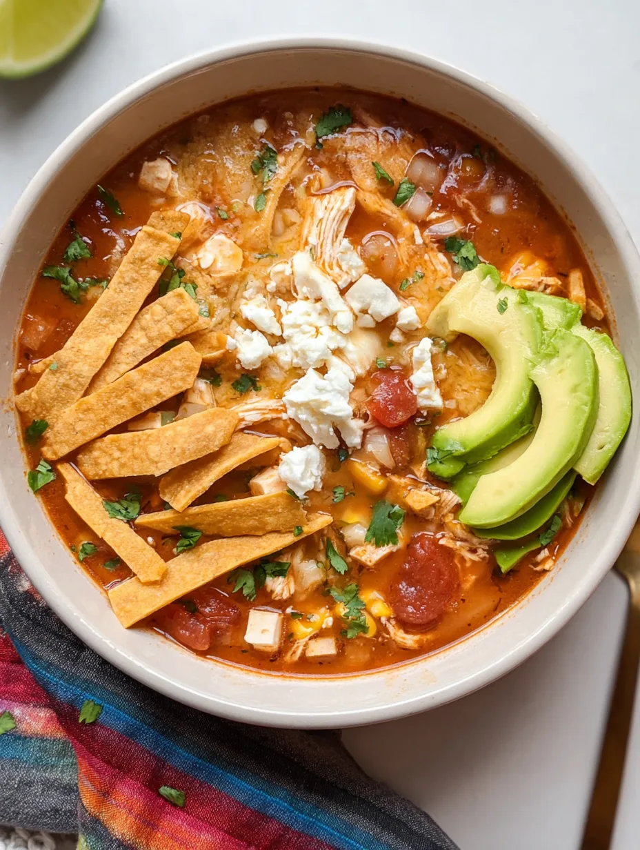 Chicken Tortilla Soup with Lime – A Bowl of Cozy with a Zing