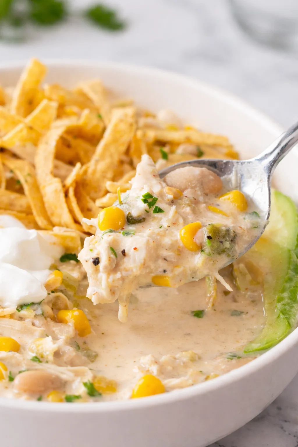 Crockpot White Chicken Chili Recipe