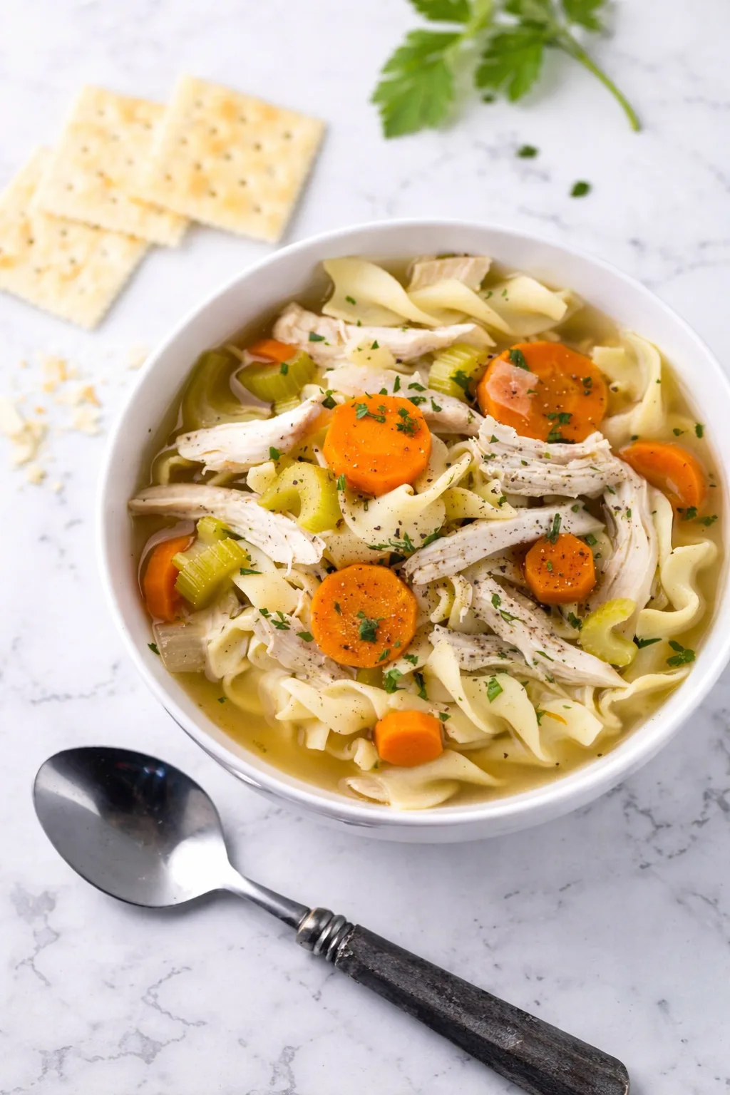 Slow Cooker Chicken Noodle Soup