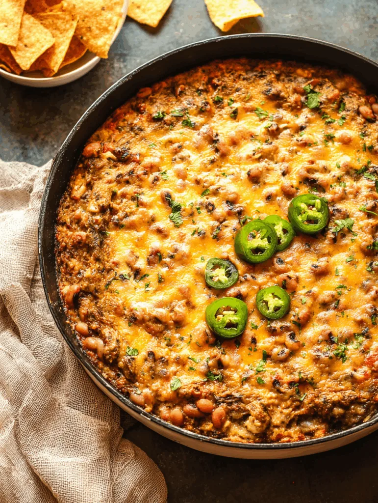 Hot Black Eyed Pea Dip Recipe