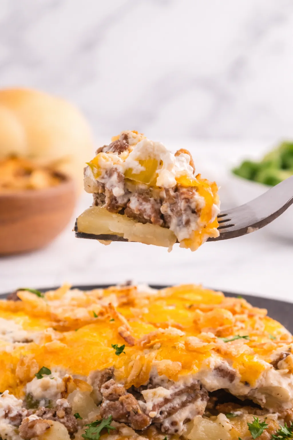 Ground Beef Hobo Casserole