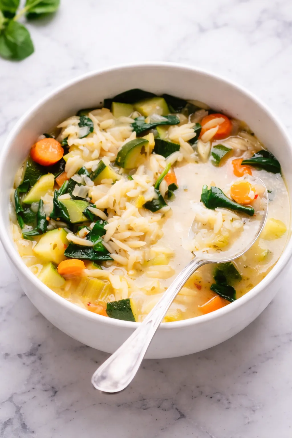 Vegetable Orzo Soup