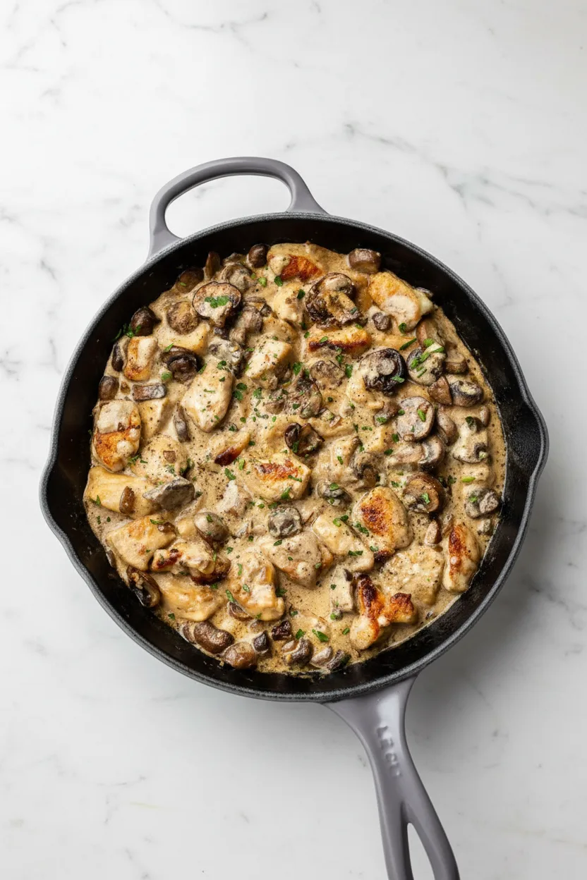 Irresistible Chicken Stroganoff