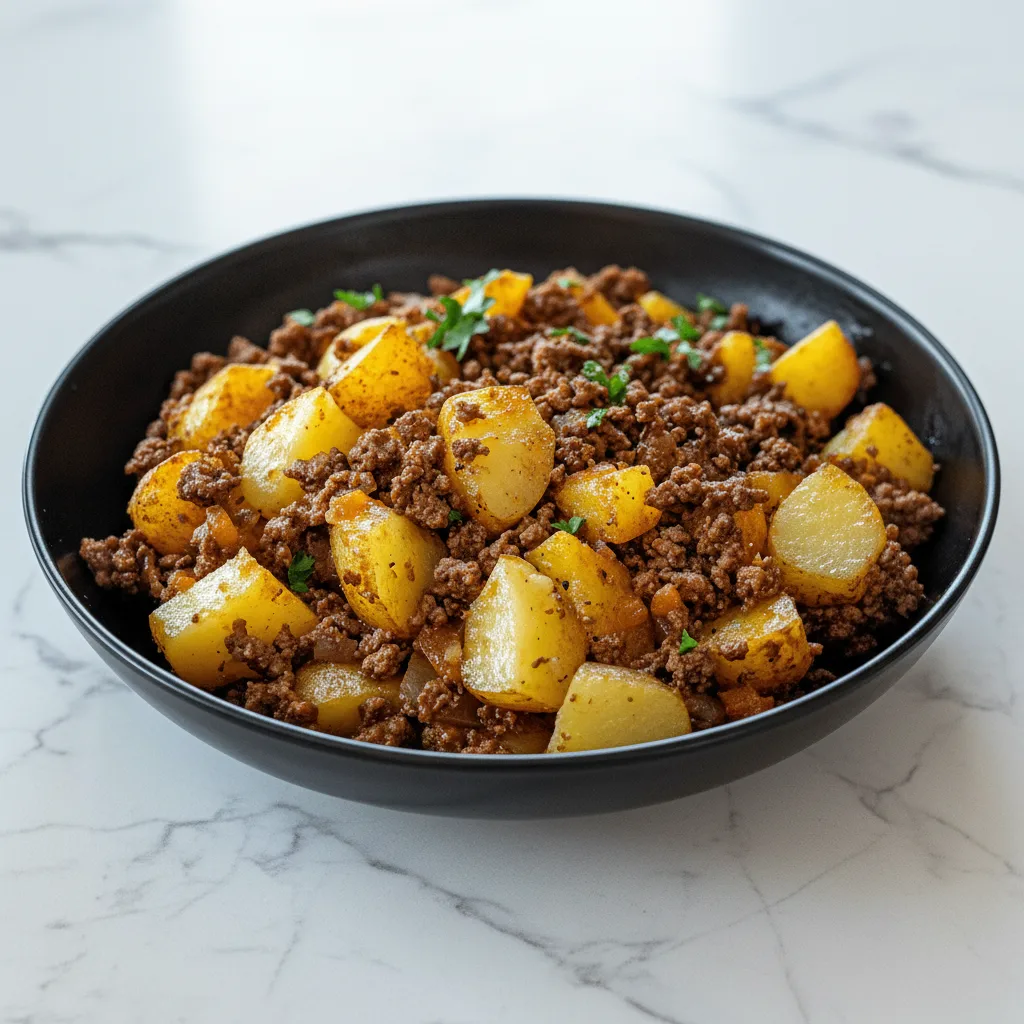 Ground Beef and Potatoes