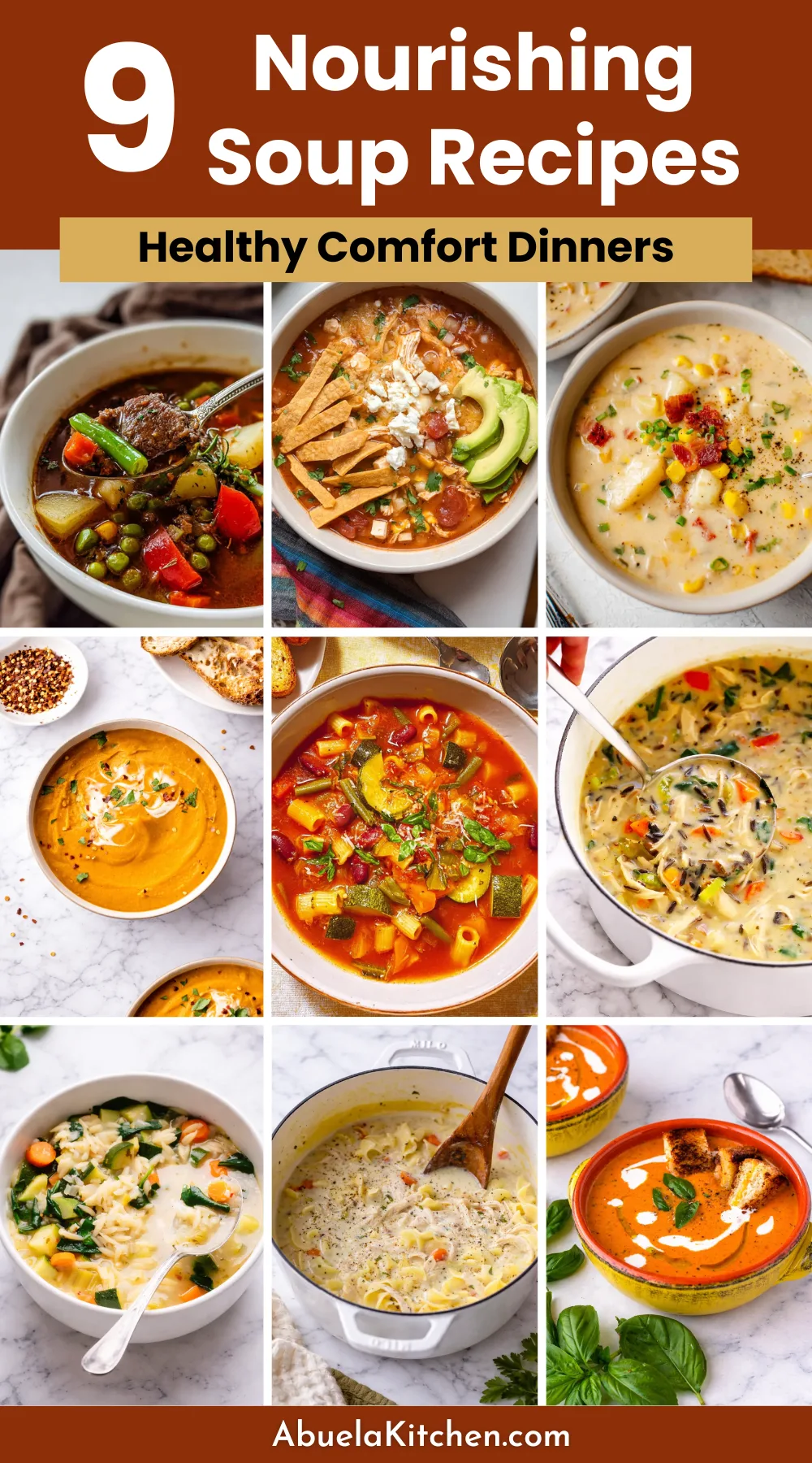 9 Nourishing Soup Recipes for Comforting Dinners