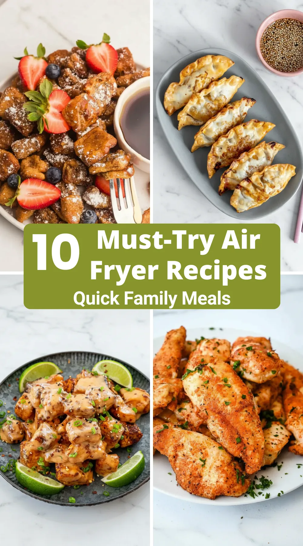 10 Must-Try Air Fryer Recipes for Quick Family Meals