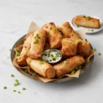 AirFryer Jalapeño Popper Egg Rolls