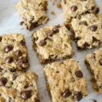 Chocolate Chip Peanut Butter Oatmeal Bars
