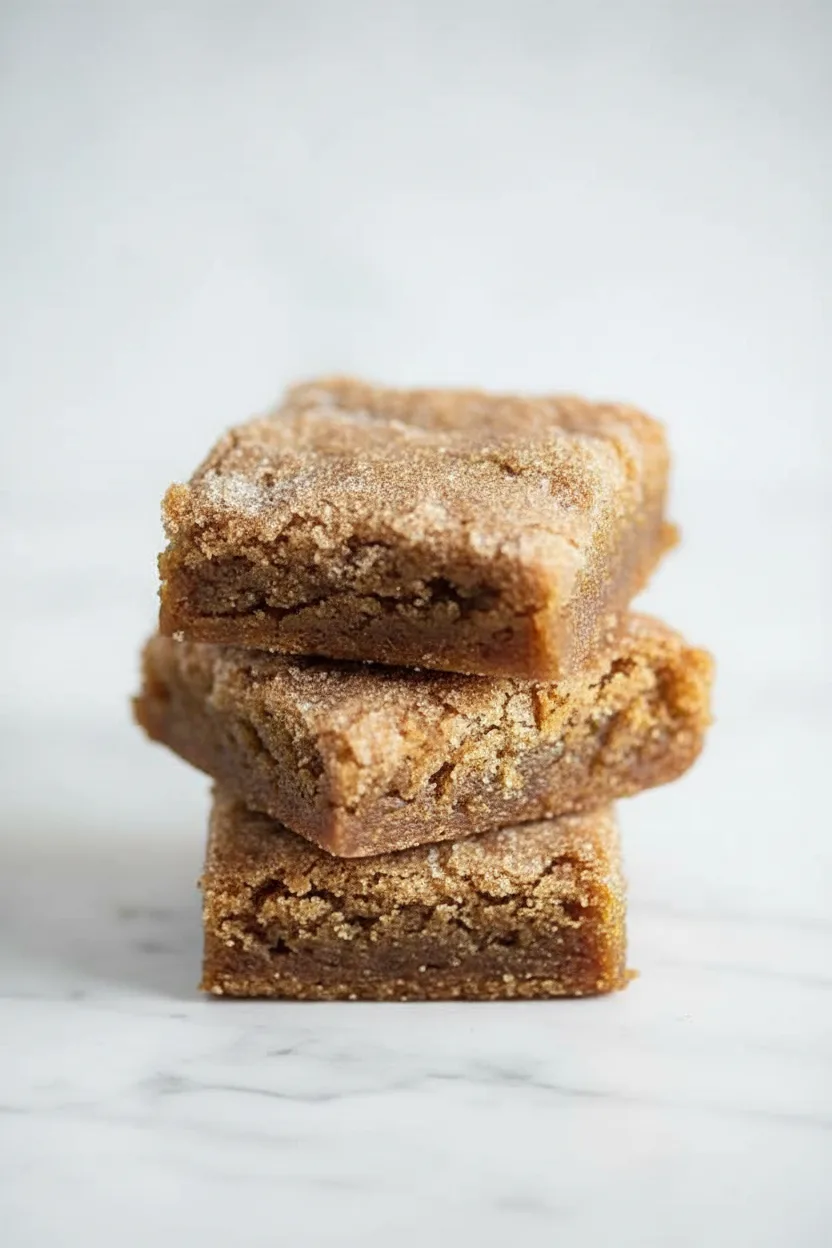 Cinnamon Sugar Blondies
