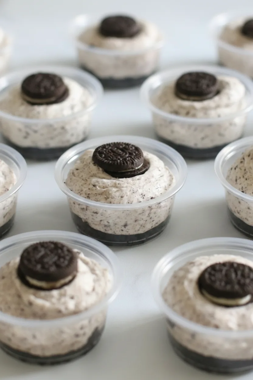 Cookies and Cream Dessert Cups