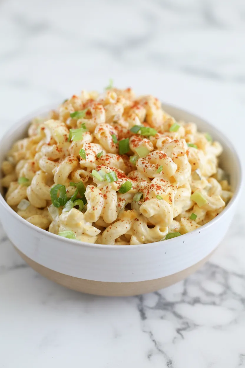 Deviled Egg Pasta Salad
