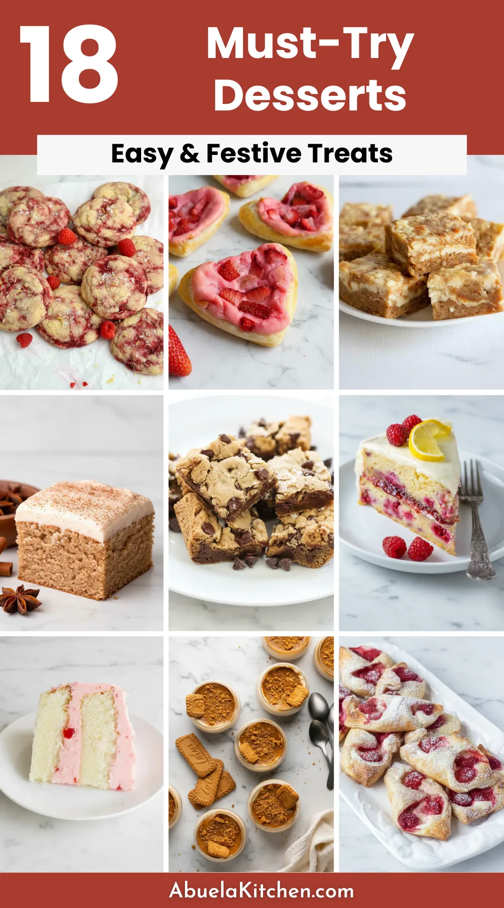 18 Must-Try Dessert Recipes for Every Sweet Tooth