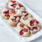 Easy Raspberry Danish with Puff Pastry