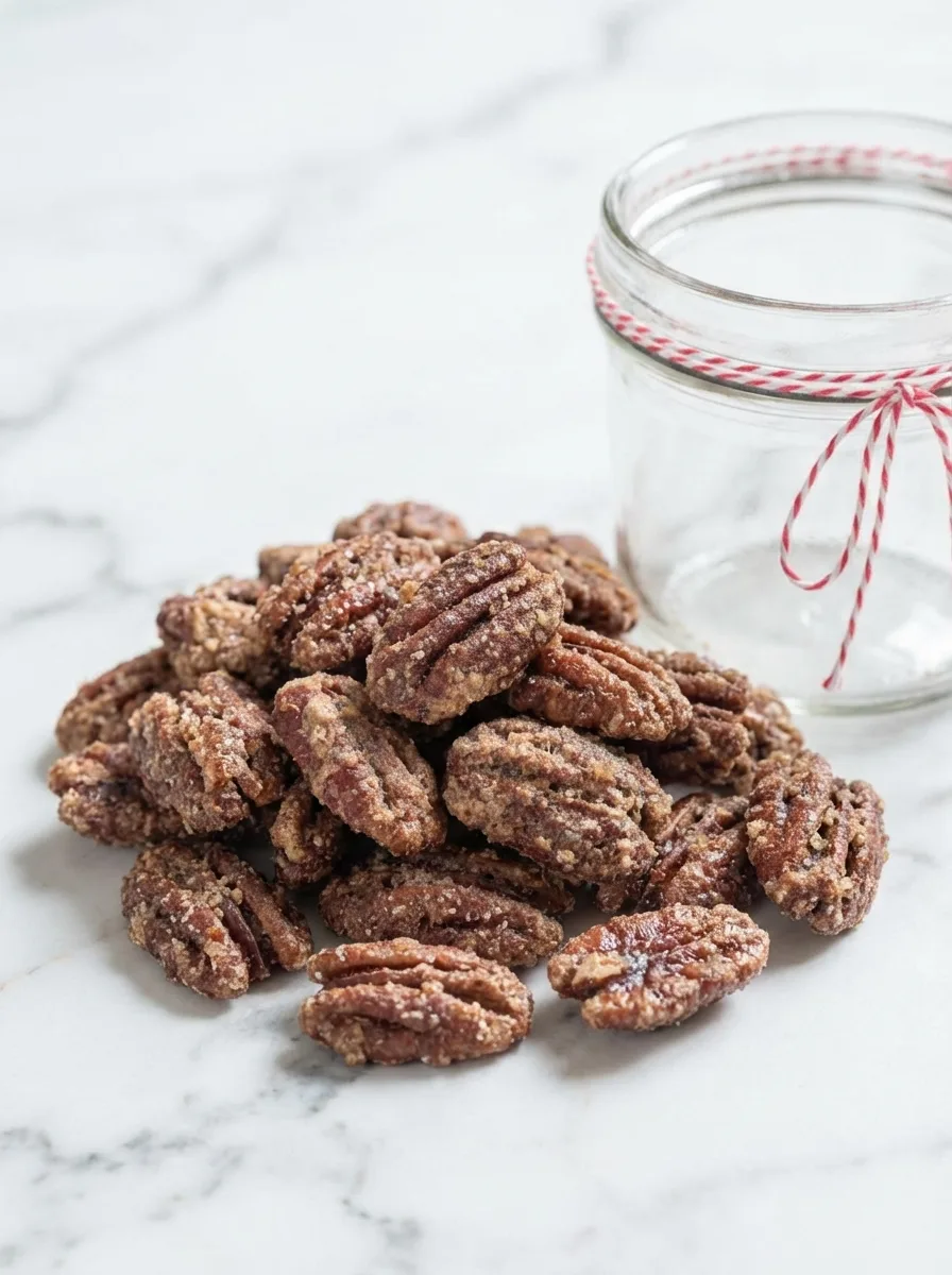 Easy Candied Pecans Recipe