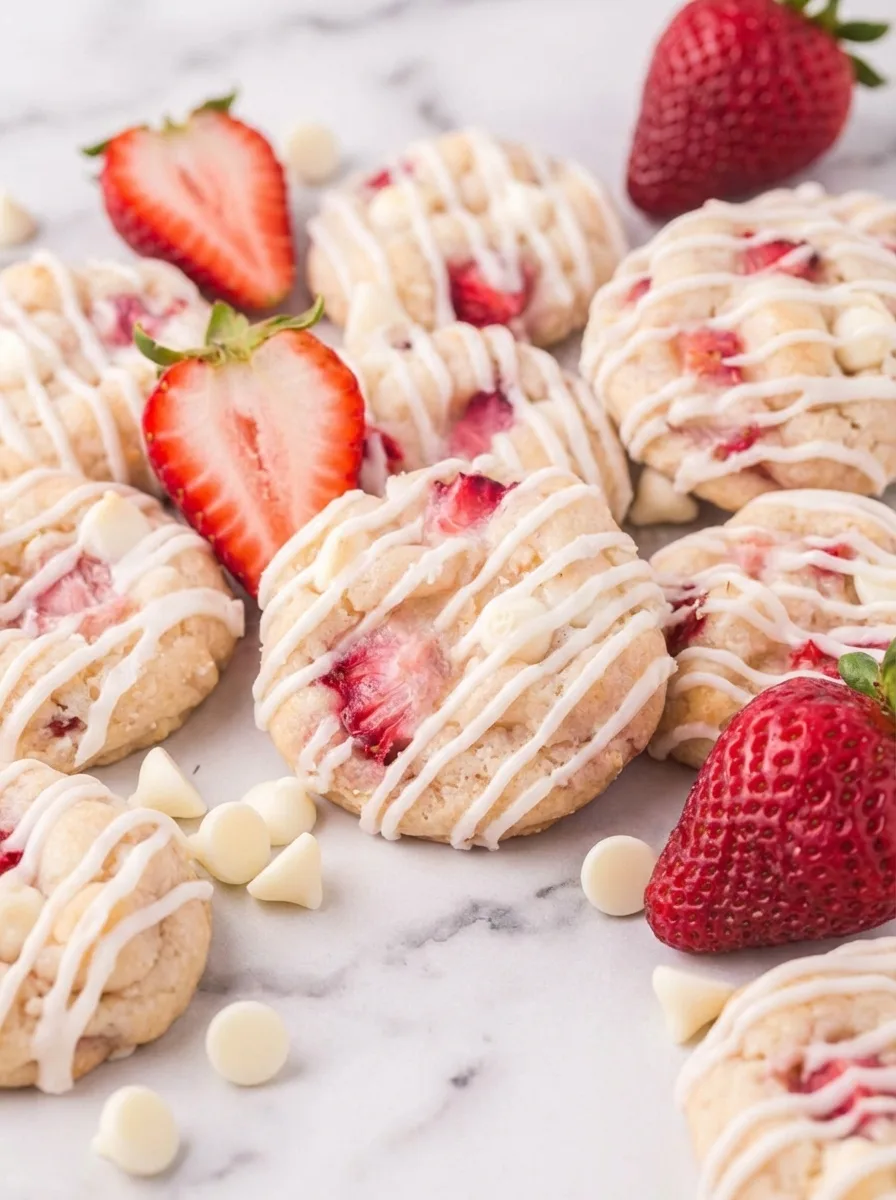 Strawberry Shortcake Cookies