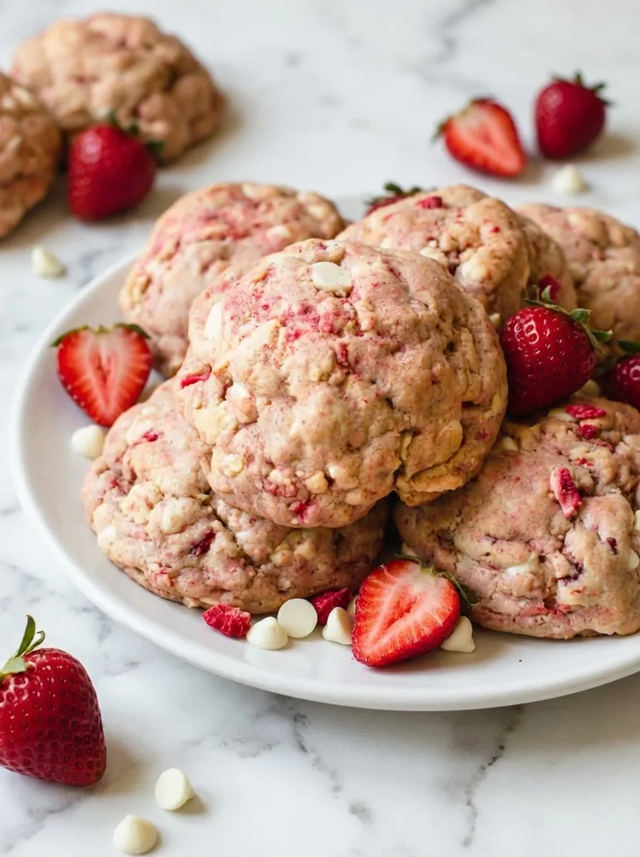 Strawberry Shortcake Cookies Recipe