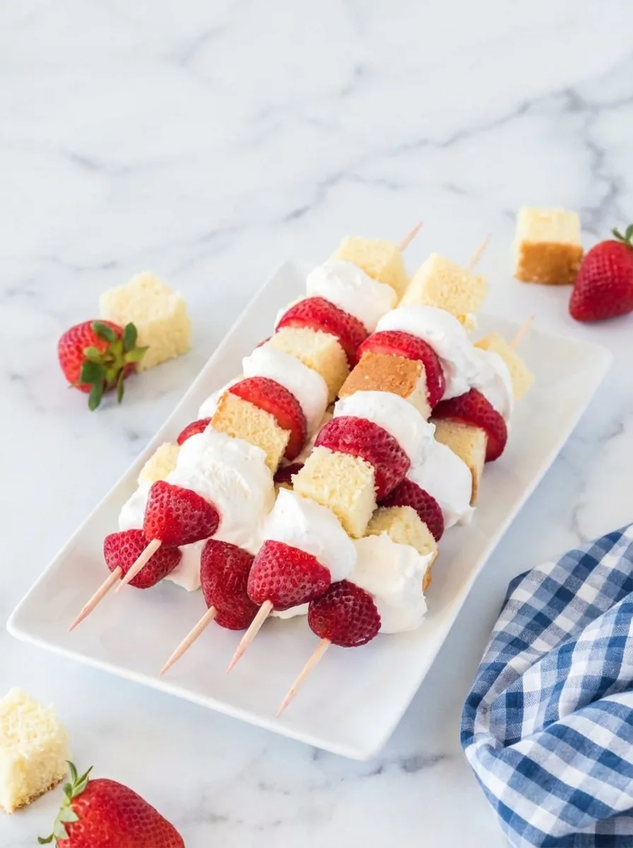Strawberry Shortcake Kabobs