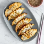Frozen Dumplings Cooked in An Air Fryer