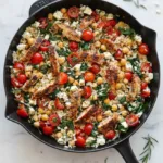 Greek Chicken and Lemon Rice