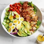 Grilled Chicken Cobb Salad with Honey Dijon (Paleo)