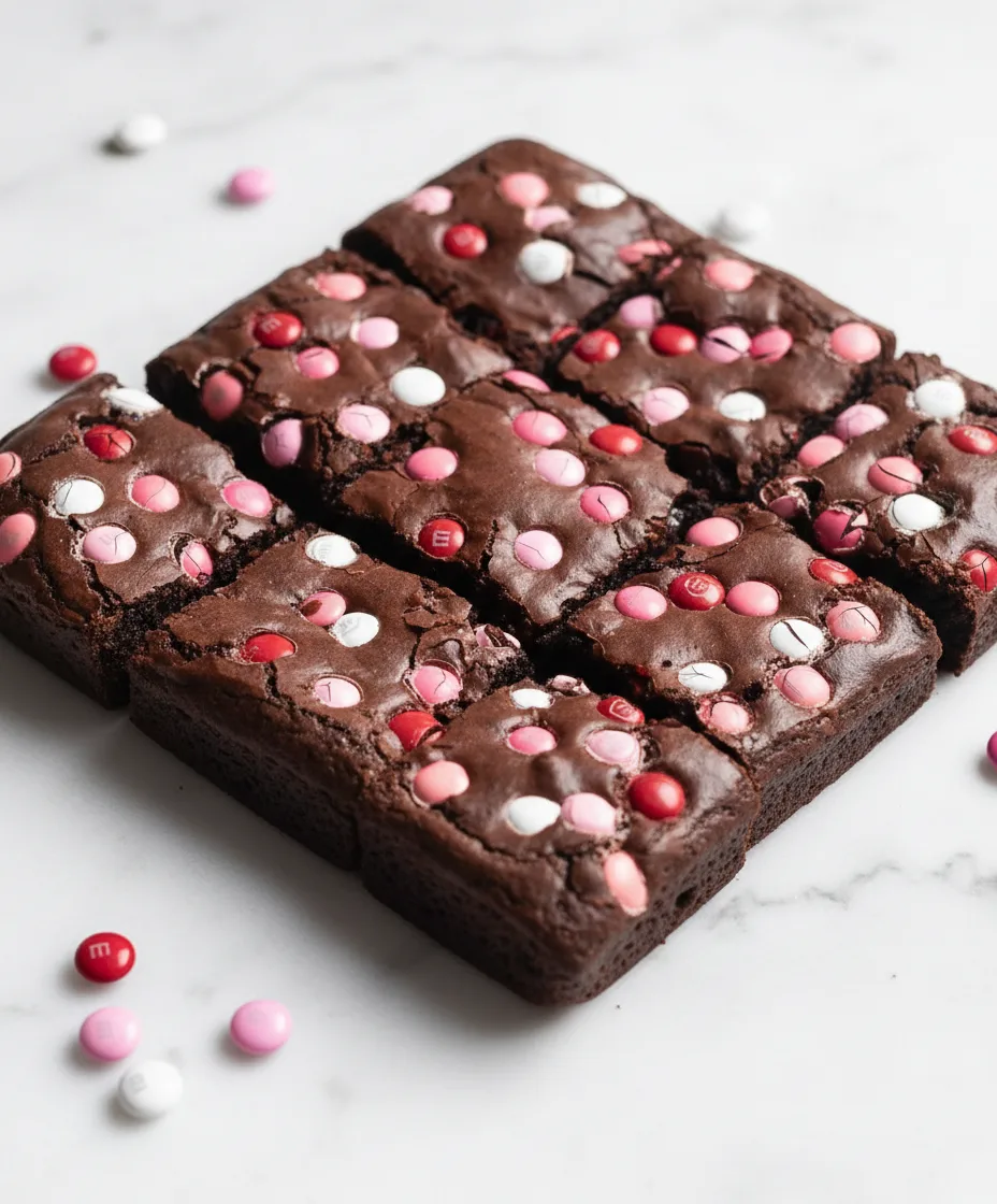 Happy M&M’s Brownies
