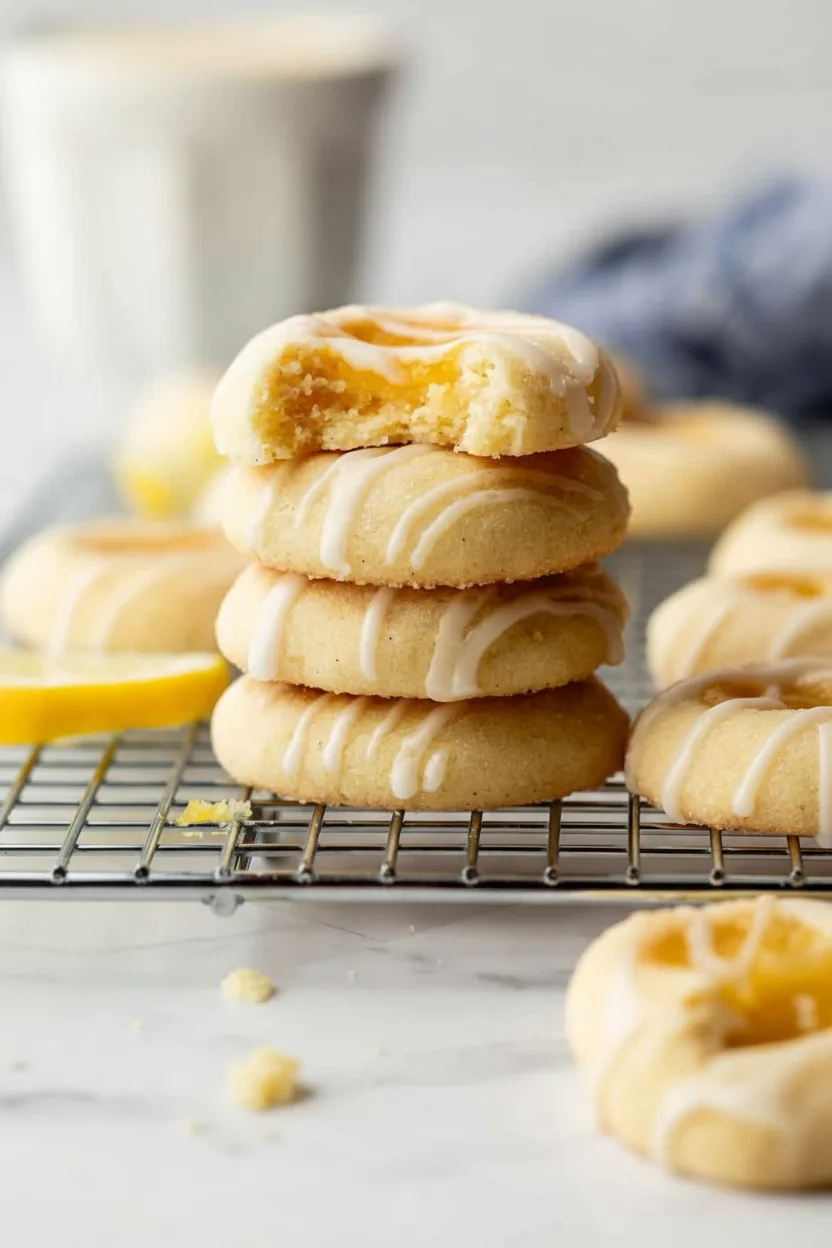 Lemon Thumbprint Cookies