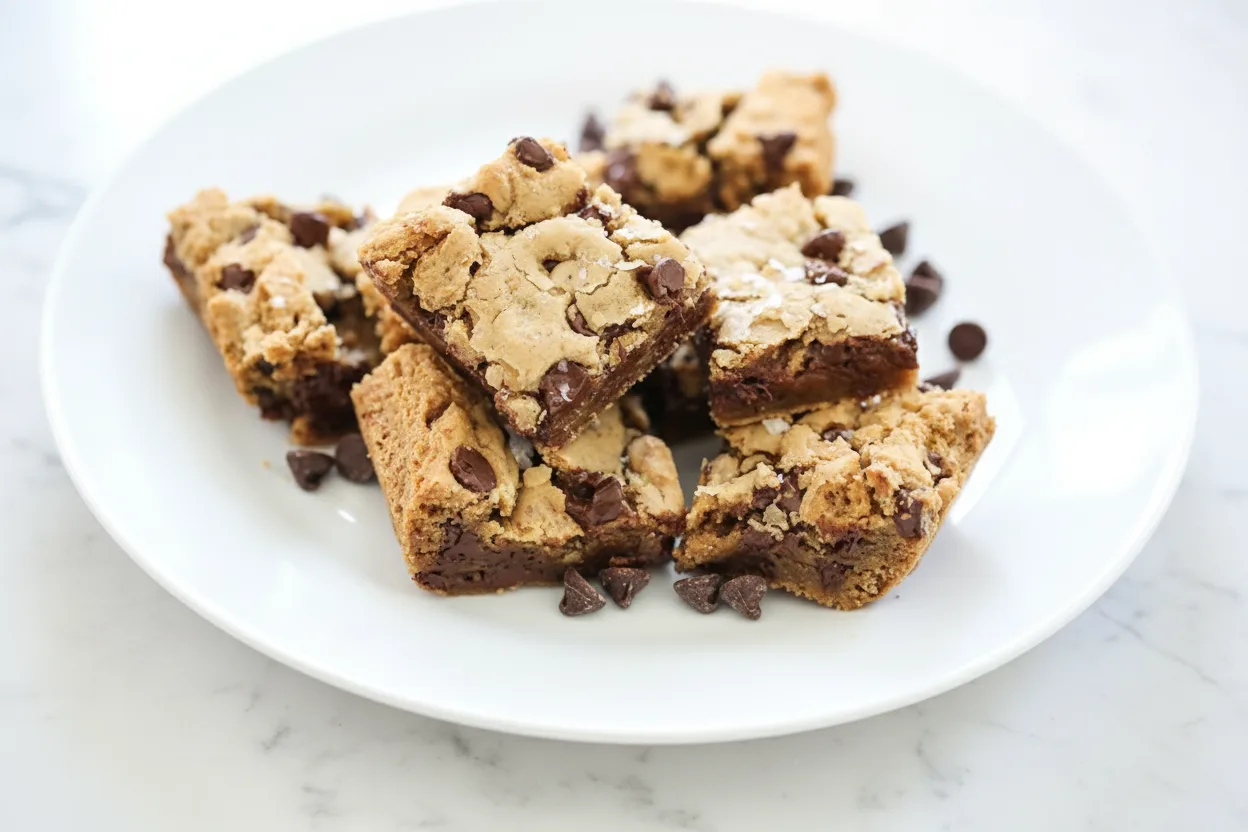 Melt-in-Your-Mouth Chocolate Chip Cookie Bars