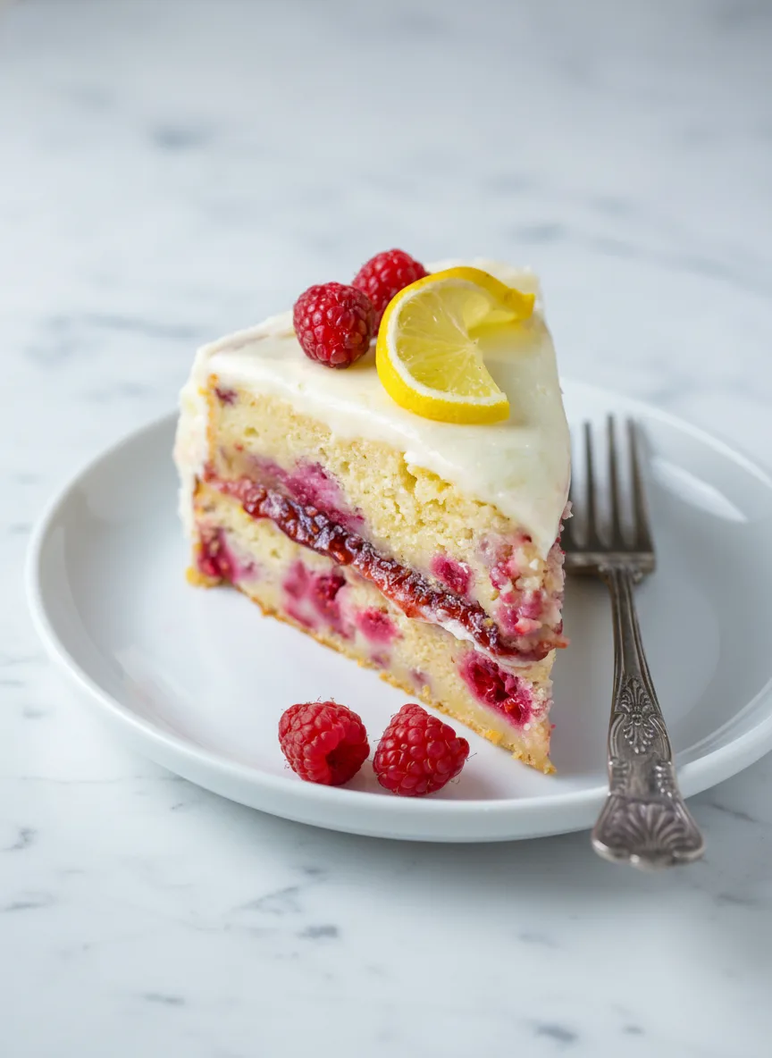 Raspberry Lemon Cake