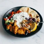 Sheet Pan Chicken Pitas with Tzatziki