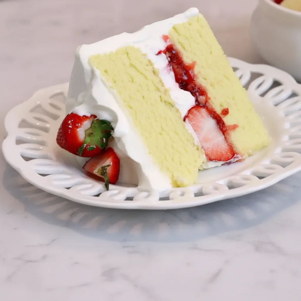 Strawberry Cream Cake