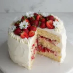 Strawberry Vanilla Cake