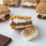 The Best s'mores cookie bars