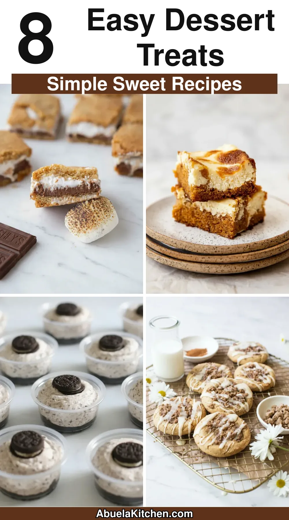 8 Best Easy Dessert Treats Recipes