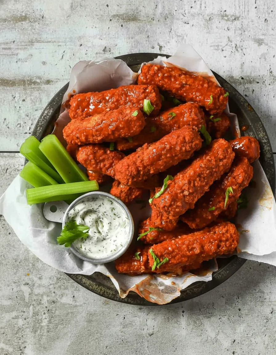 Buffalo Tofu Wings