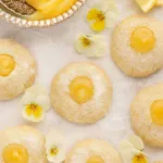 Buttery Lemon Thumbprint Cookies