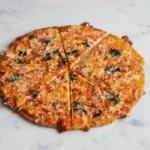 Cheesy Baked Tortilla Pizza