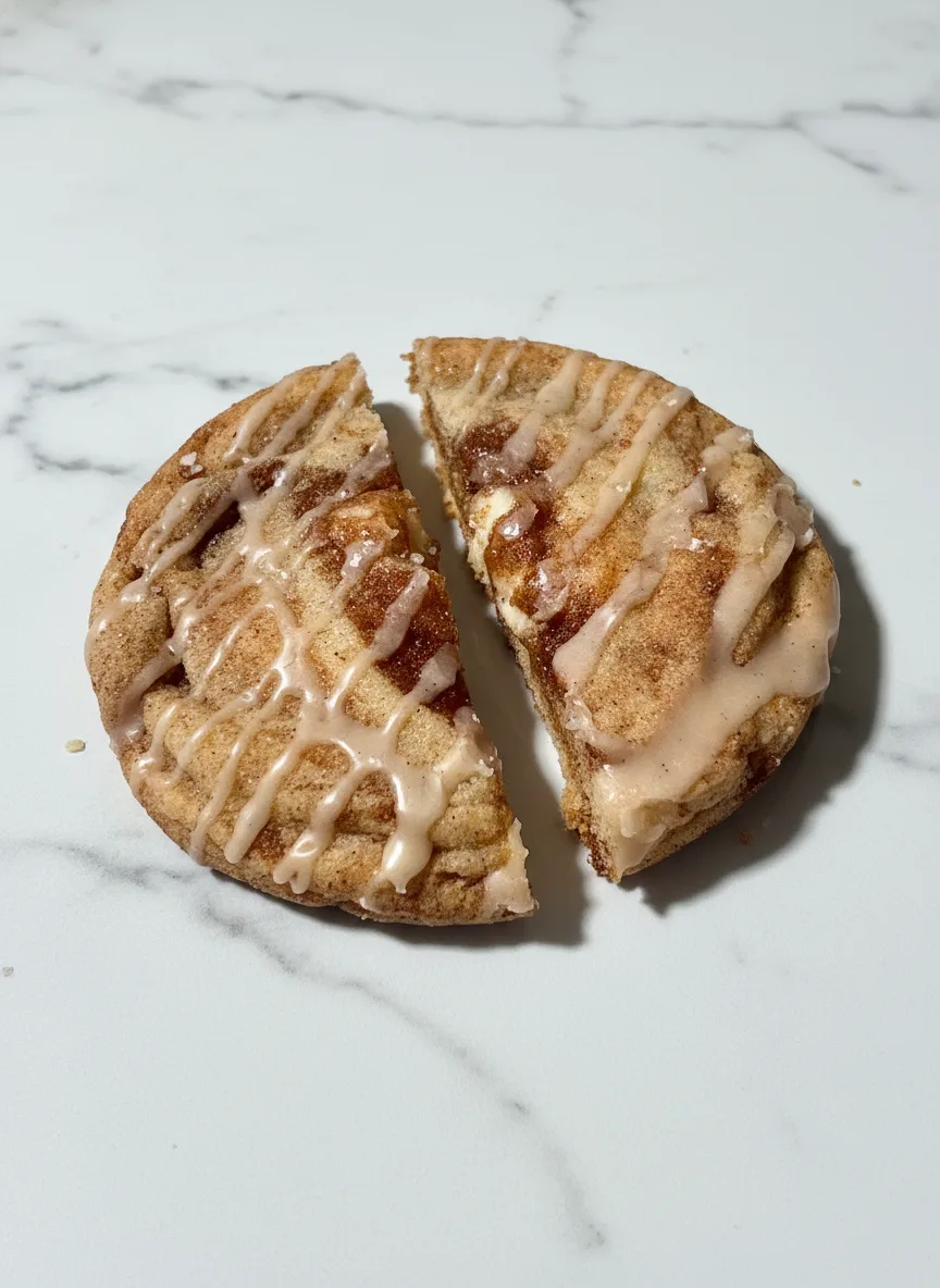 Cinnamon Roll Cheesecake Cookies