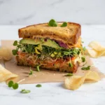 Creamy Havarti Avocado Sandwich with Spicy Mayo