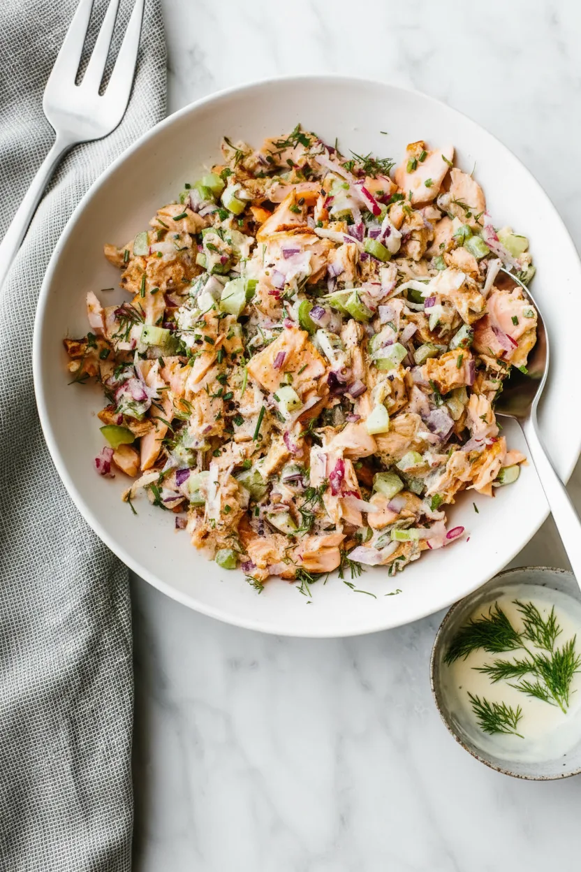 Creamy Salmon Salad