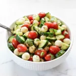 Cucumber Caprese Salad