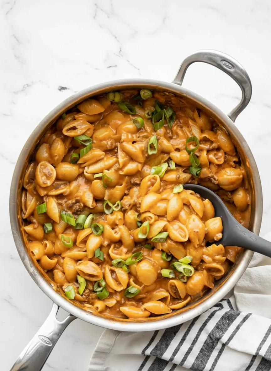 Easy Cheeseburger Pasta