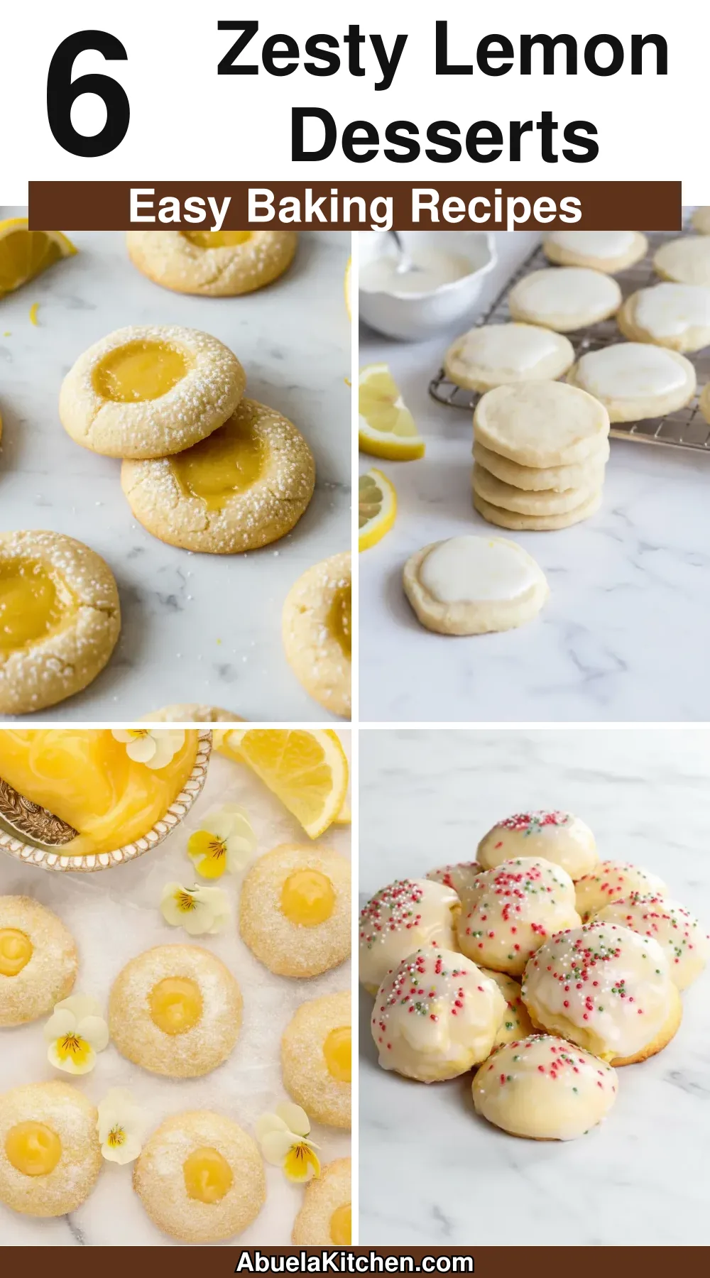 6 Easy Lemon Desserts Recipes for a Citrus Treat