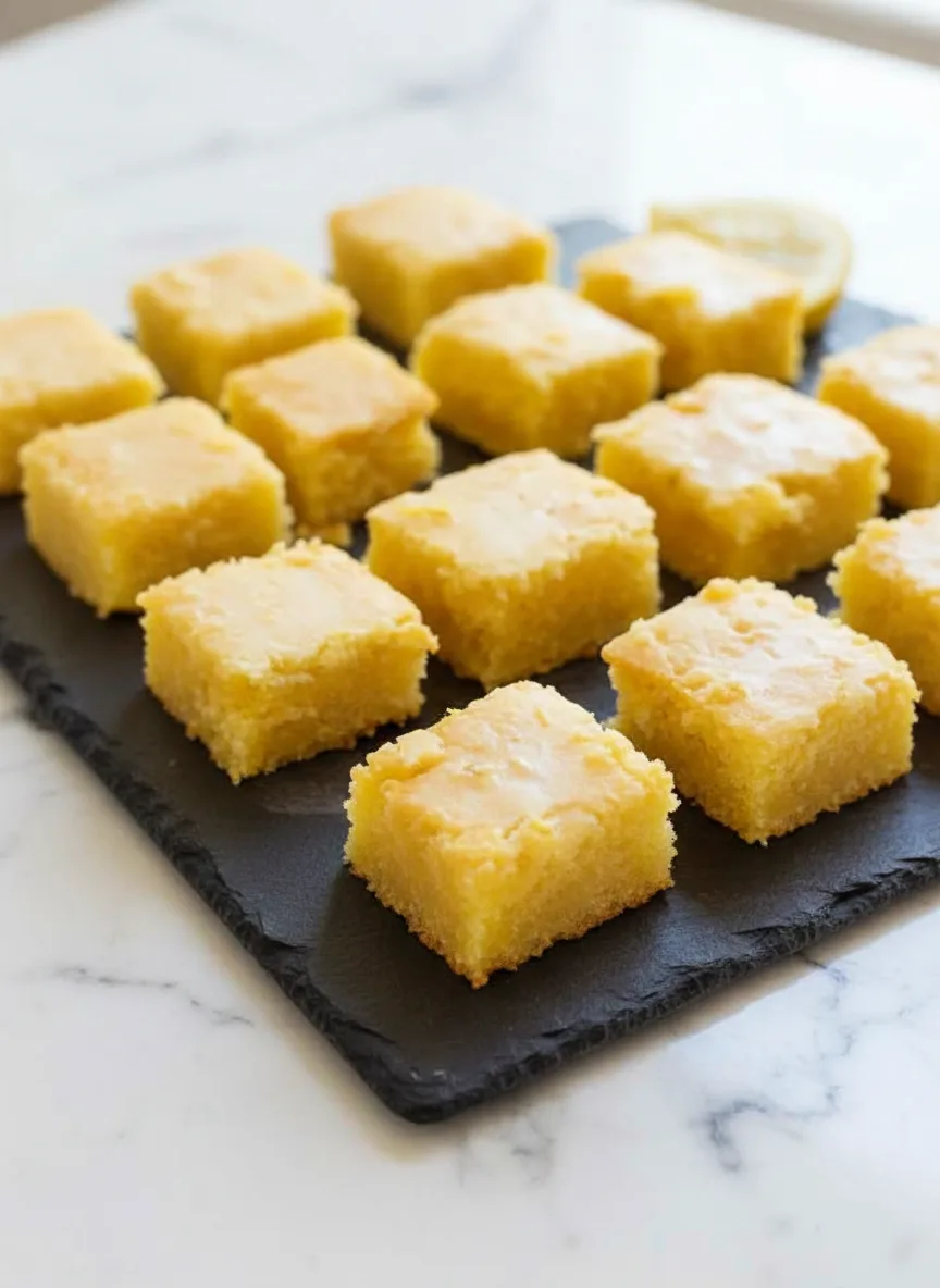 Fudgy Lemon Brownies