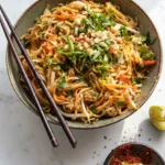 Garlic Butter Chicken Pad Thai in 30 Minutes