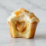 Honey Peach Cream Cheese Cupcakes