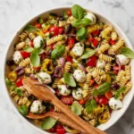 Italian Herb Summer Pasta Salad