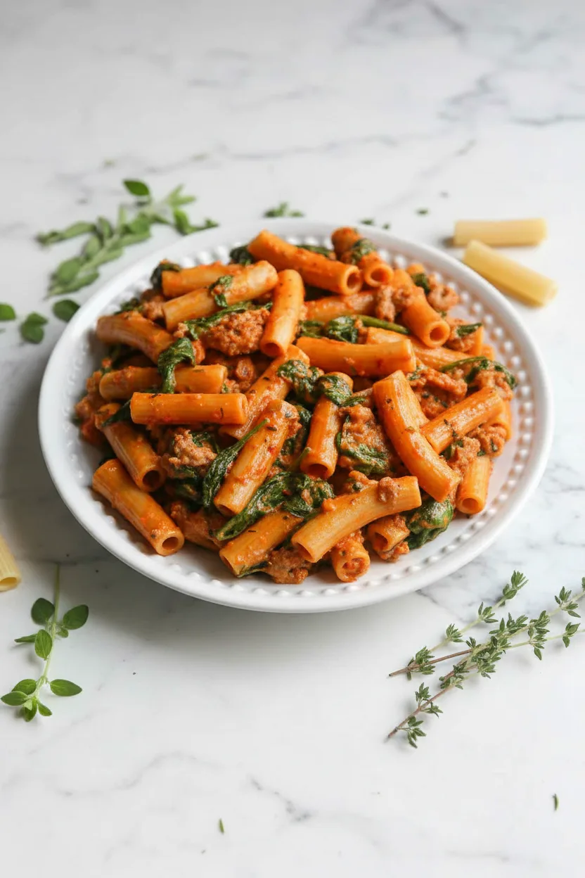 Italian Sausage Rigatoni
